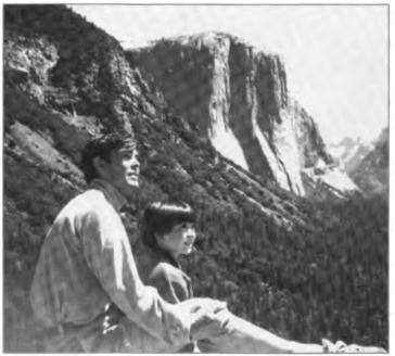 Bill & Joey in Yosemite, May 1994
