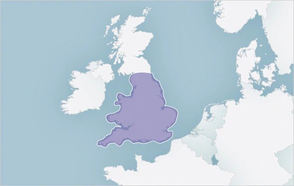 The extent of Roman "Britannia" shortly before the Roman withdrawal