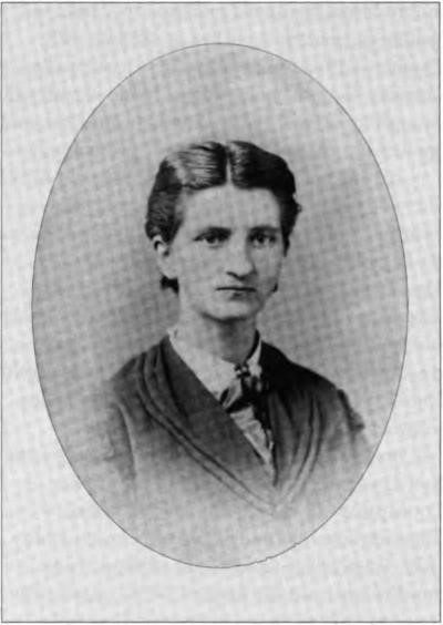 Mary Elizabeth Shurtleff, Samuel Shurtleff's sister and the youngest of 11 children, was one of the early women to receive her M.D. degree from an American university. Photo courtesy of the University of Michigan archives.