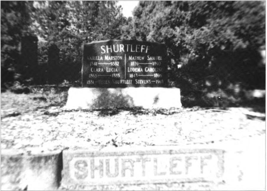 Pine Grove Cemetery in Nevada City, where Roy showed his son, Gene, his gift of a headstone for the Shurtleff plot in1963.