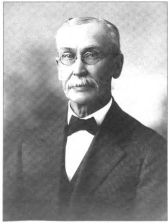 Frank H. Lawton, ever the stately patriarch of the family, circa 1917.