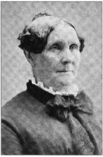 Suzan Houghteling Lawton, the mother of our Fank H. Lawton, Clyde, New York,1872.