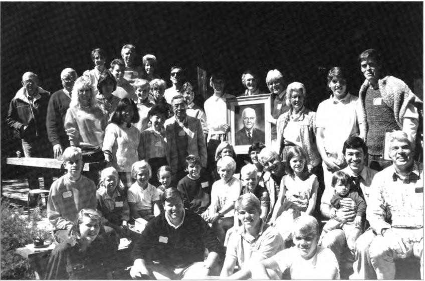 On 21 September 1986 about one year after Roy's passing, a very large family reunion, with Bill Shurtleff acting as master of ceremonies, was hosted at Lawton Shurtleff's ranch in Healdsburg, California. It was a wonderful day of remembrance of a great man.