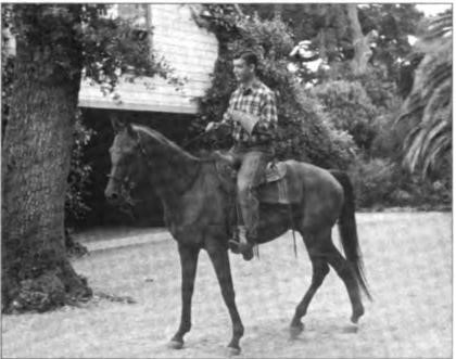 Roy's last major gifts to the family at Christmas, 1938, were three horses, of which Partner, for Gene and Lawton, was the most elegant.
