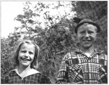 Kathie and Bob at Echo Lake in the mid-1950s
