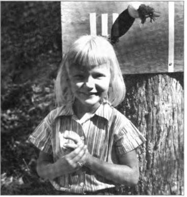 Young Christie looking oh-so-much like her Kerner side of the family, circa 1955.