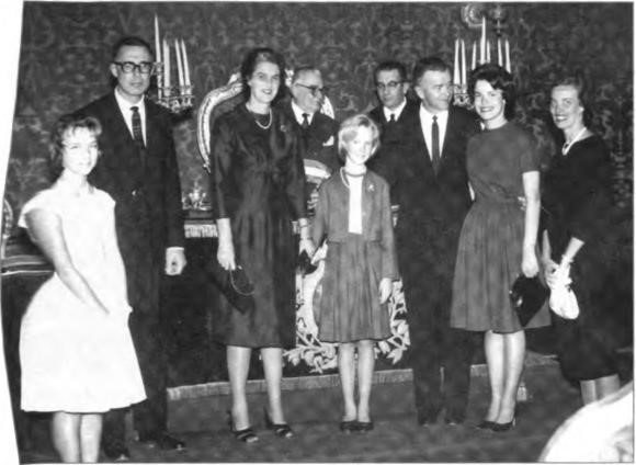 Gene and Betty's beautifully improvised civil wedding in Rome on 2 January 1962