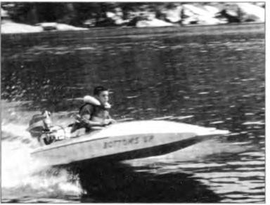 Jeff, now the proud new owner of the Bottoms Up, circa 1958-59.