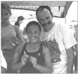 Don Martin and 12 year-old daughter, Cori Laina, probably taken in Cardiff, California, in 1998 when Cori was 12 years old.
