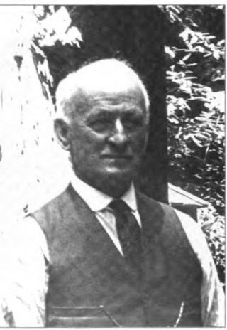 Frank E. Reanier in Capitola, circa 1909, when he was about 53.