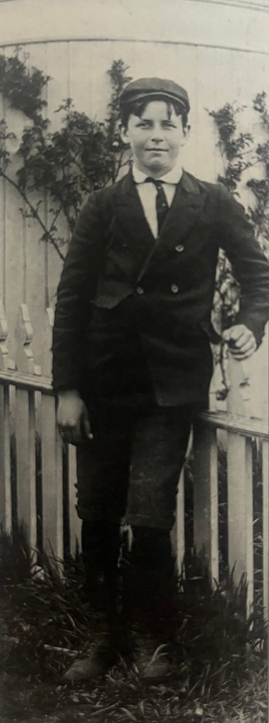 Even as a young man Harry was a go-getter and hell raiser, circa 1902.