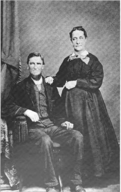 Robert Allen Martin and Catherine Emery, Ed's paternal grandparents, mid-1800s.