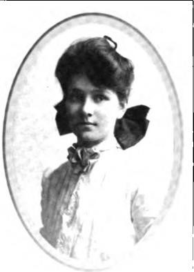 Winnie at Beverly High School, circa 1902. She was a wise young lady.