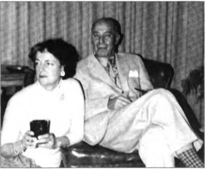 Ed and the attractive and talented Jerry Reyes, Circa 1941.