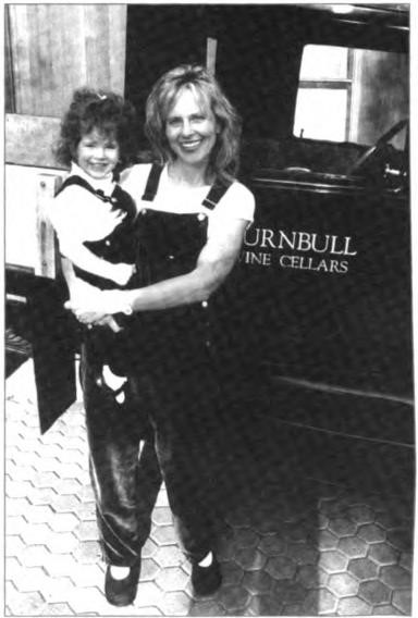 Sally and Bill Lawton's daughter, Lauri, and her daughter, Valentina, circa 2000.